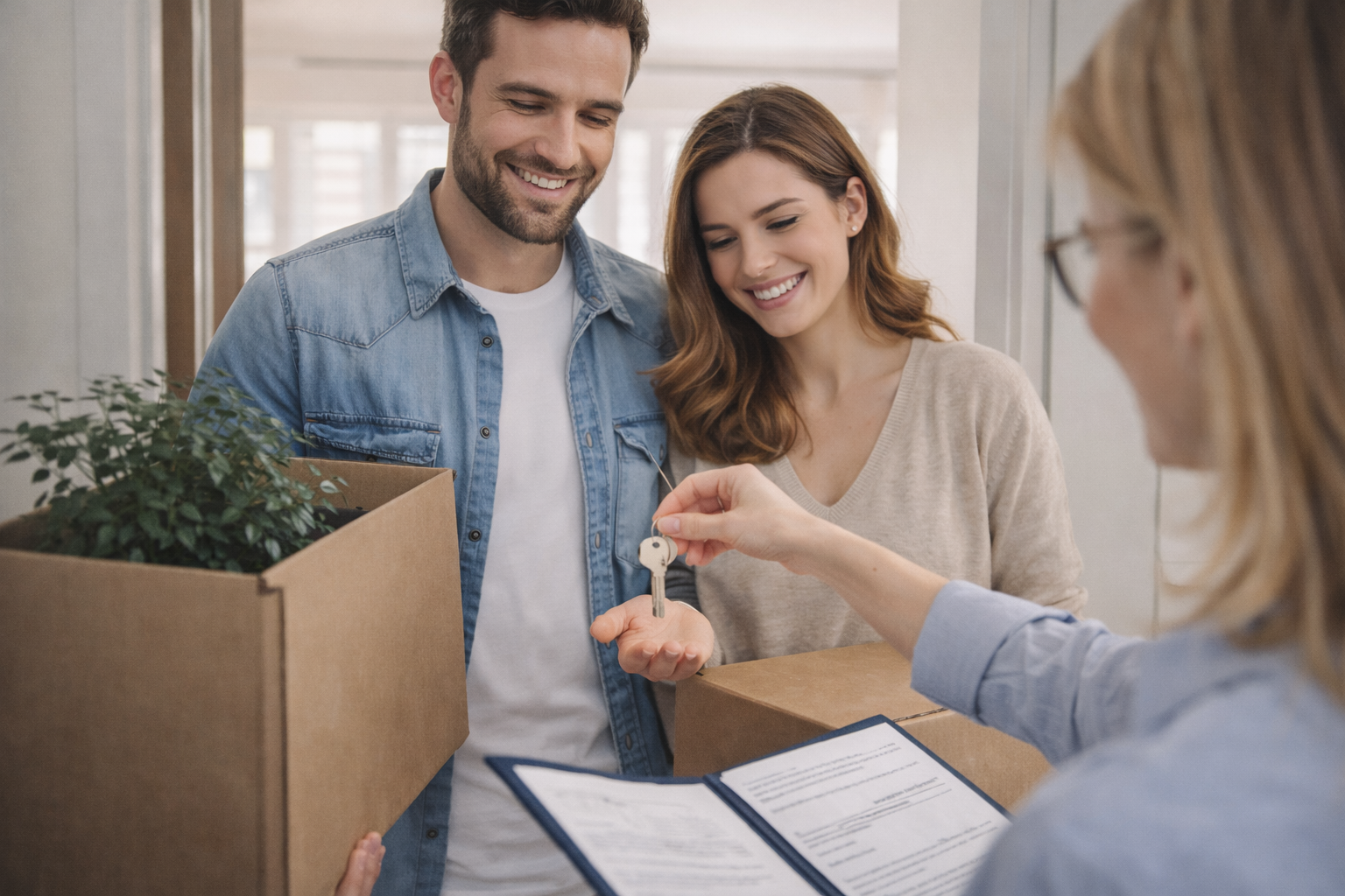 Odovzdanie a nasťahovanie