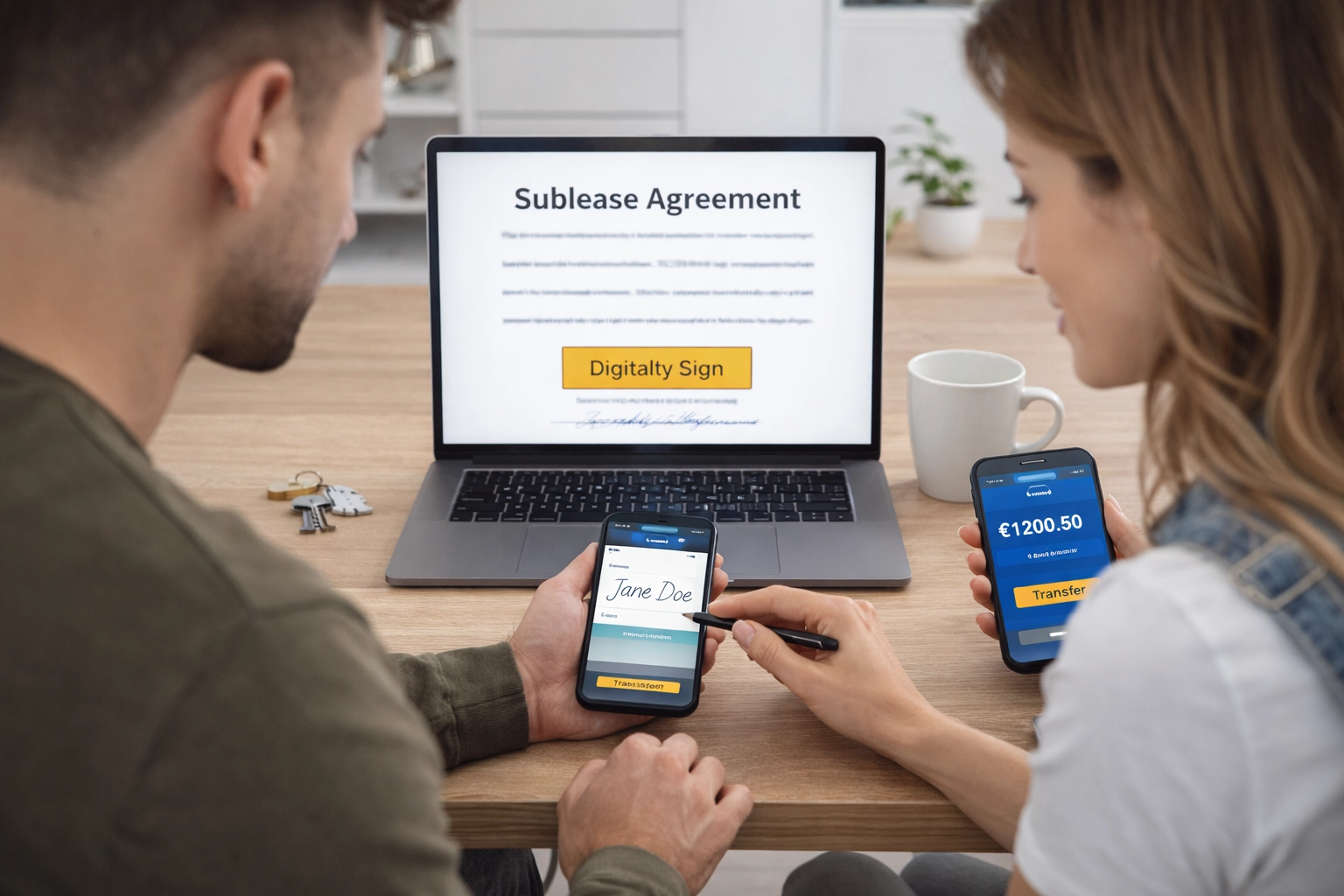 Podpis zmluvy a platby