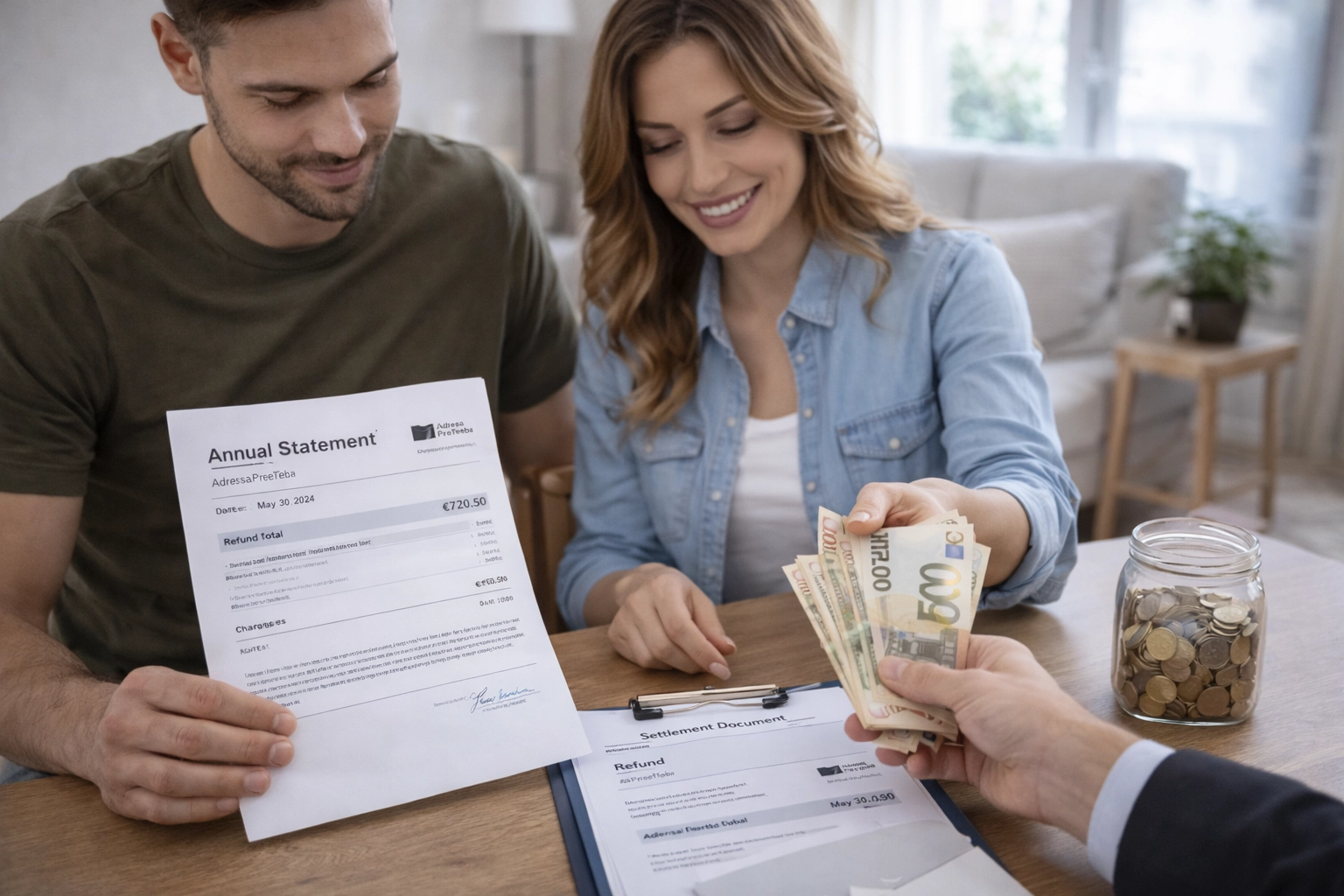 Ročné vyúčtovanie a vrátenie kaucie